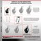 Service Caster 6 Inch Extra Heavy Duty Phenolic Wheel Caster Swivel Locks 2 Brakes SCC, 4PK SCC-KP92S630-PHR-SLB-BSL-2-BSL-2 - alternate 3